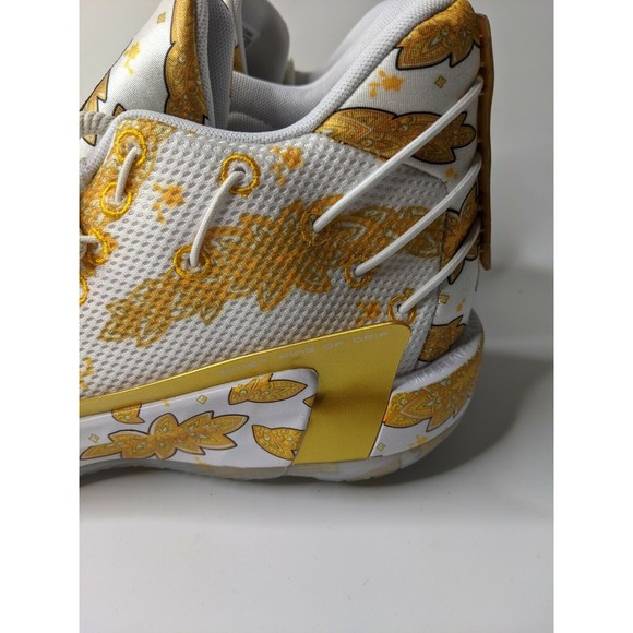 adidas Dame 7 X Ric Flair King of Drip Gold Basketball Shoes FX6616 Size 8.5 main image 5